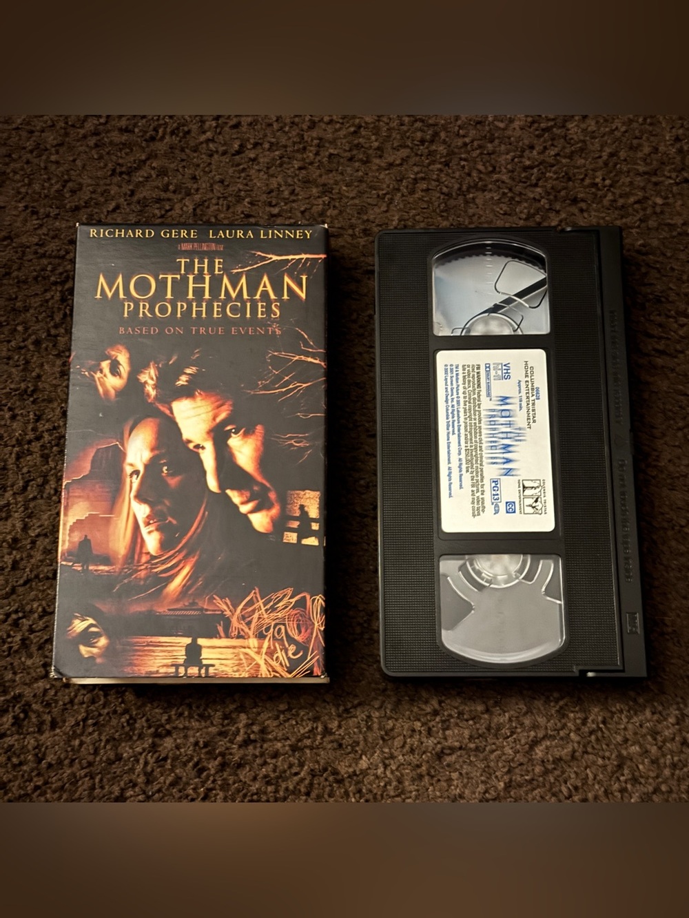 The Mothman Prophecies (2002) VHS Tape